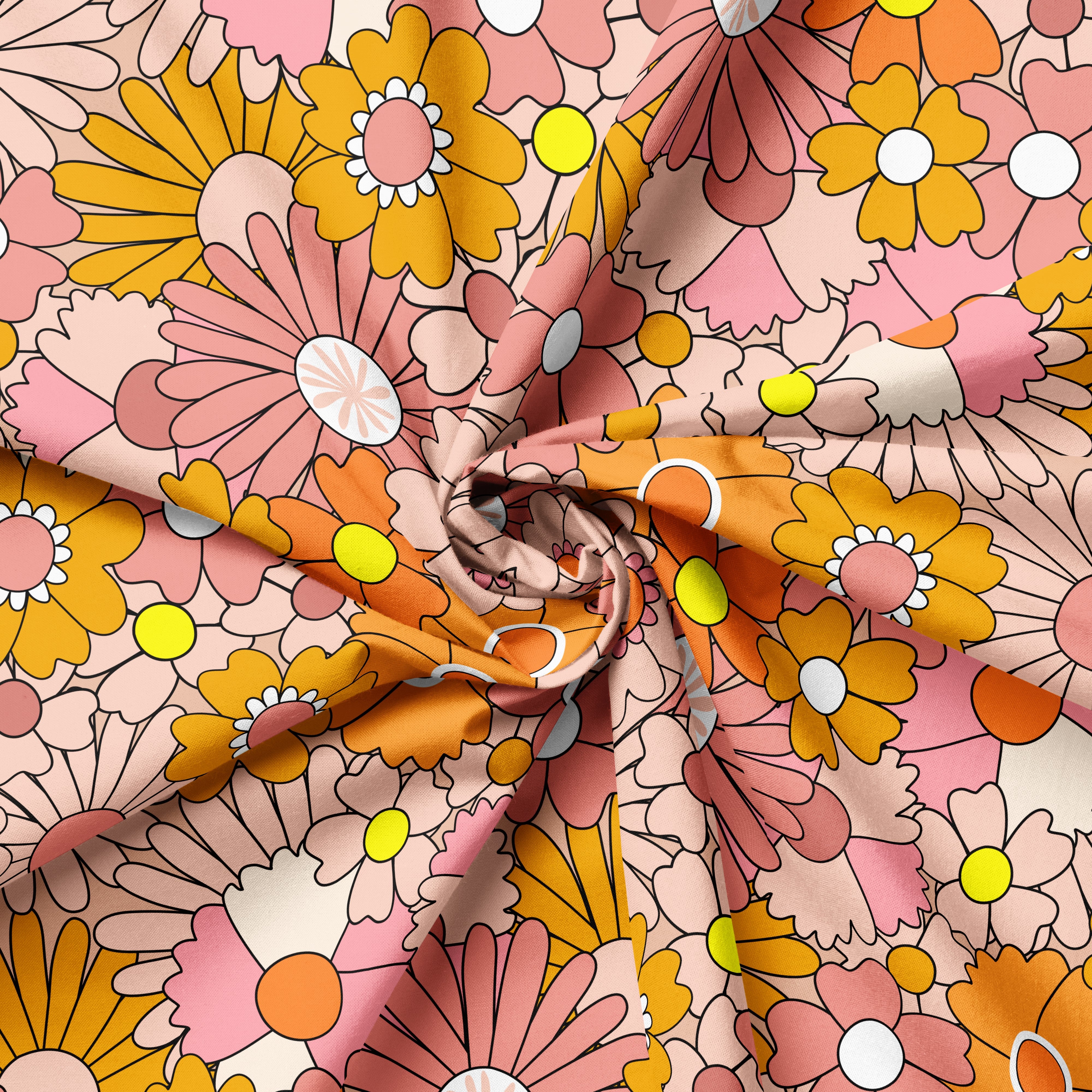Arden Flowers | Fabric by the Metre