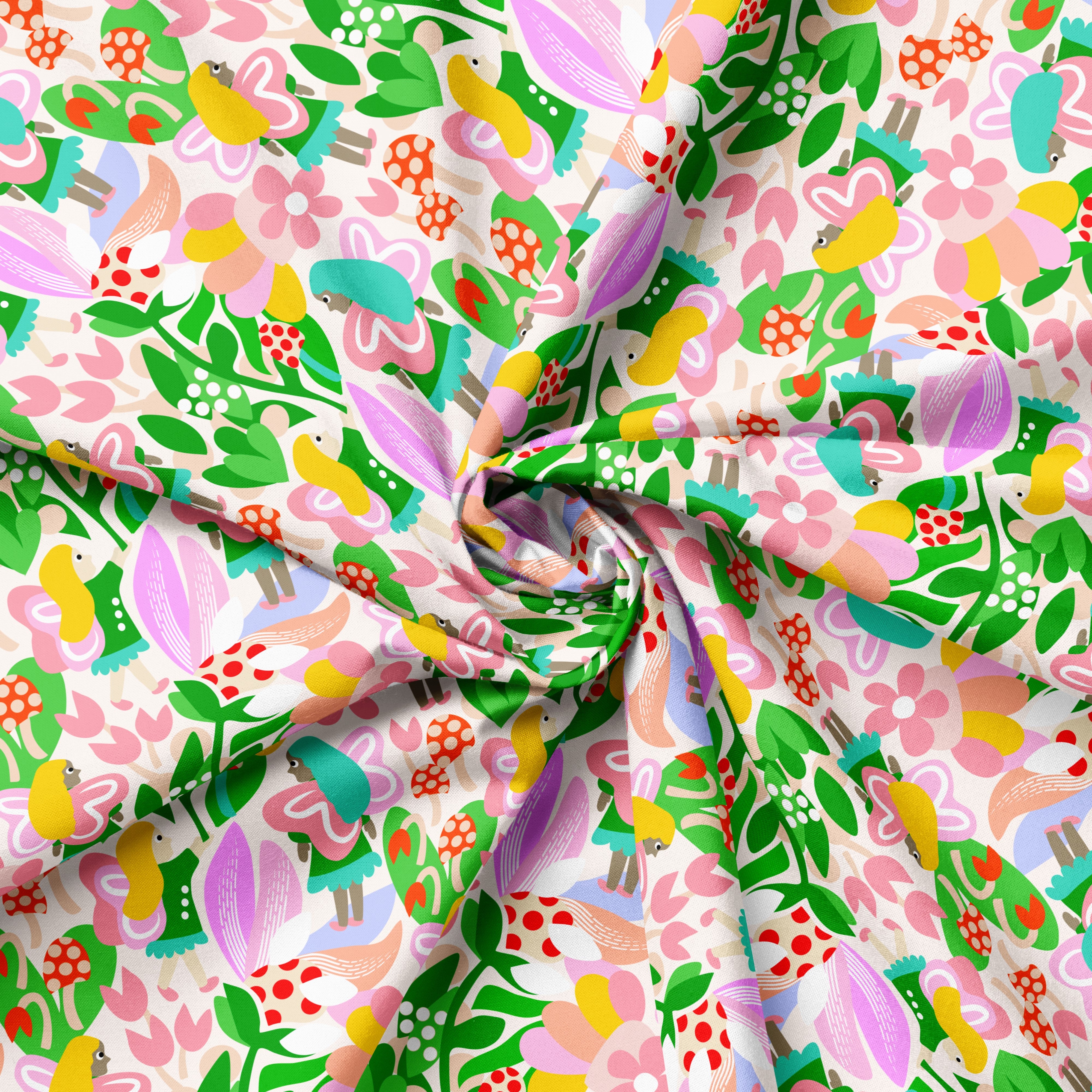 Fairy Gala Cream | Fabric by the Metre