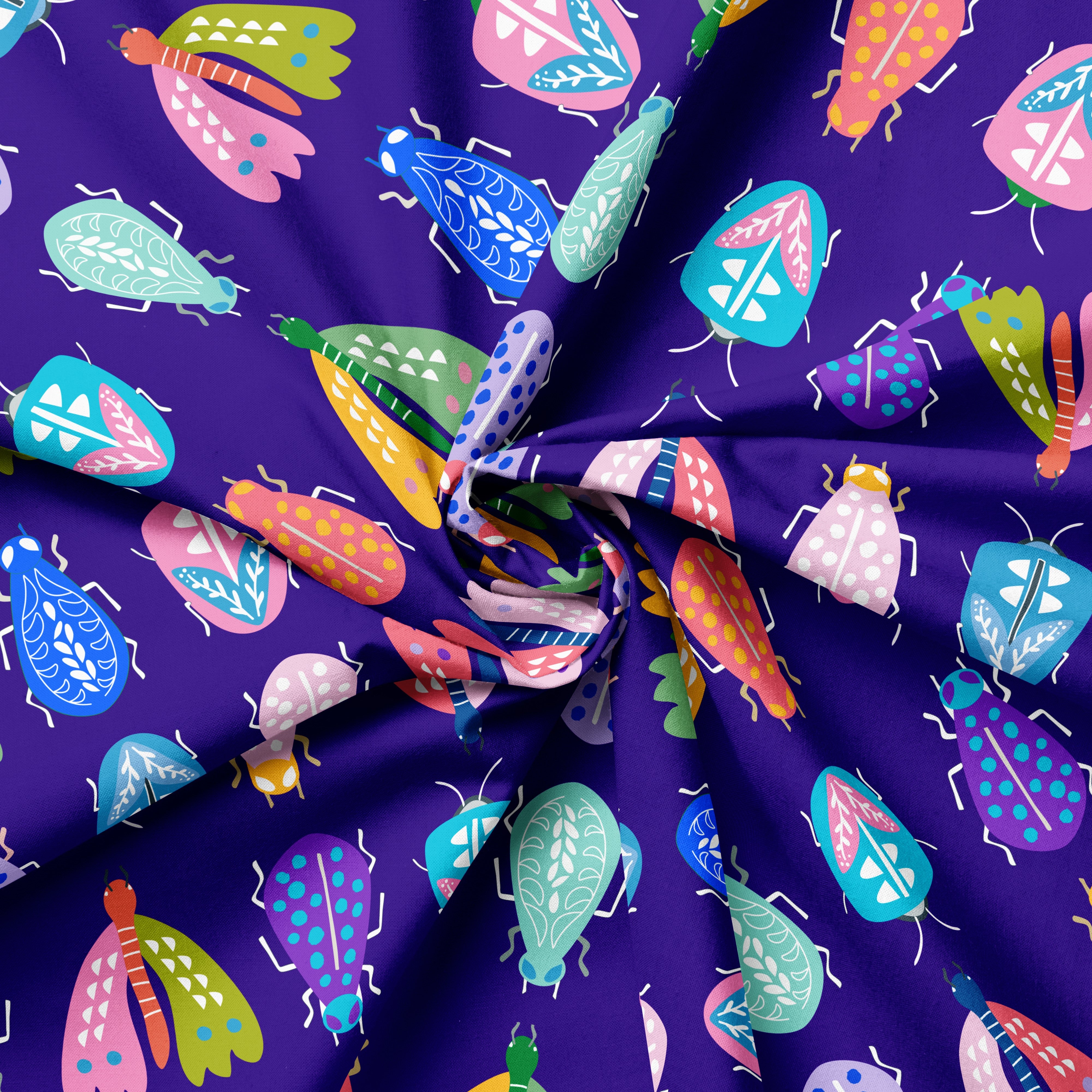 Jewel Bugs | Fabric by the Metre