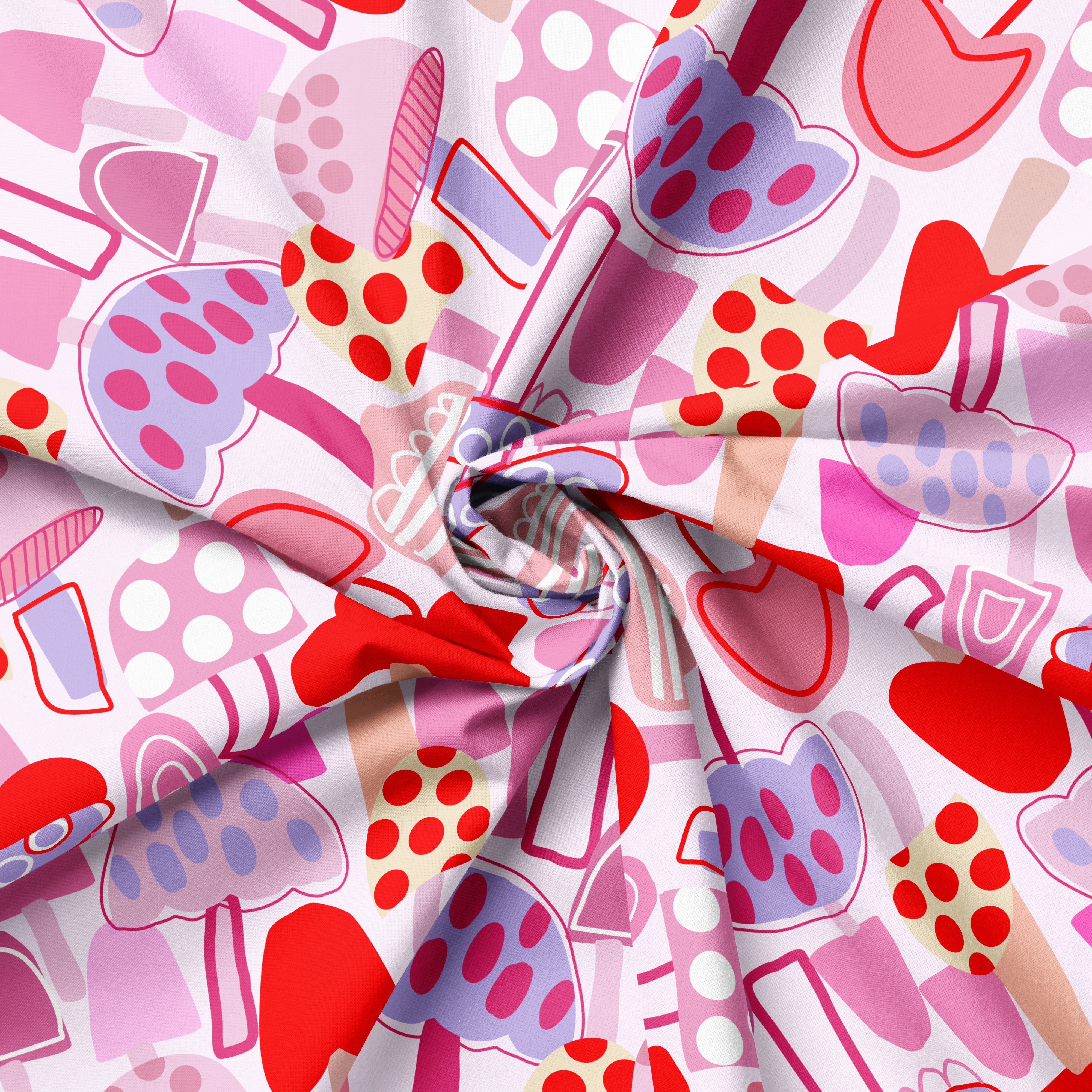 Mushroom Kingdom | Fabric by the Metre