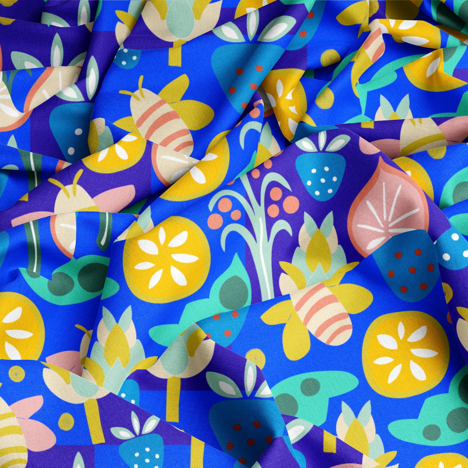 Night Garden | Fabric by the Metre