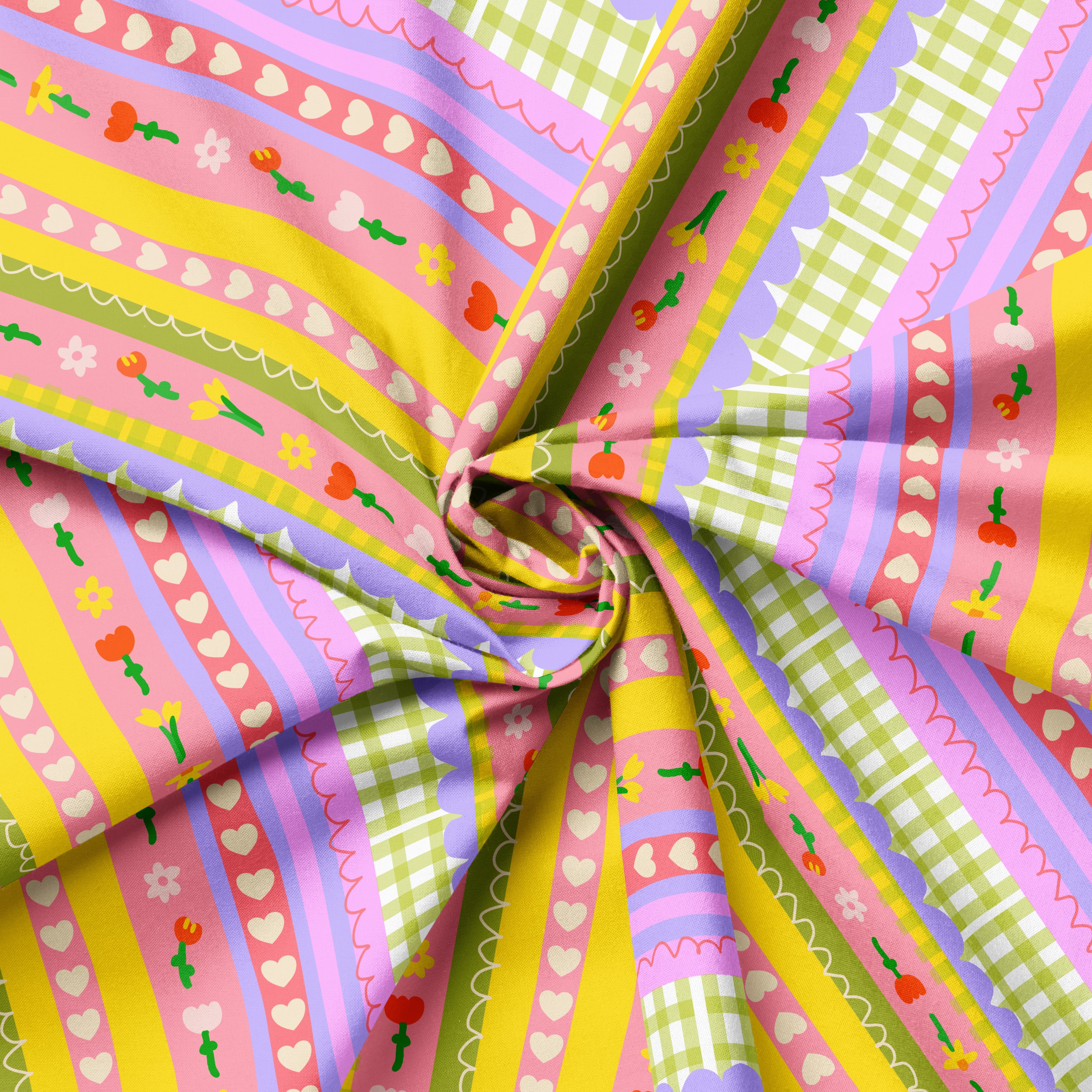 Picnic Trail Stripe | Fabric by the Metre