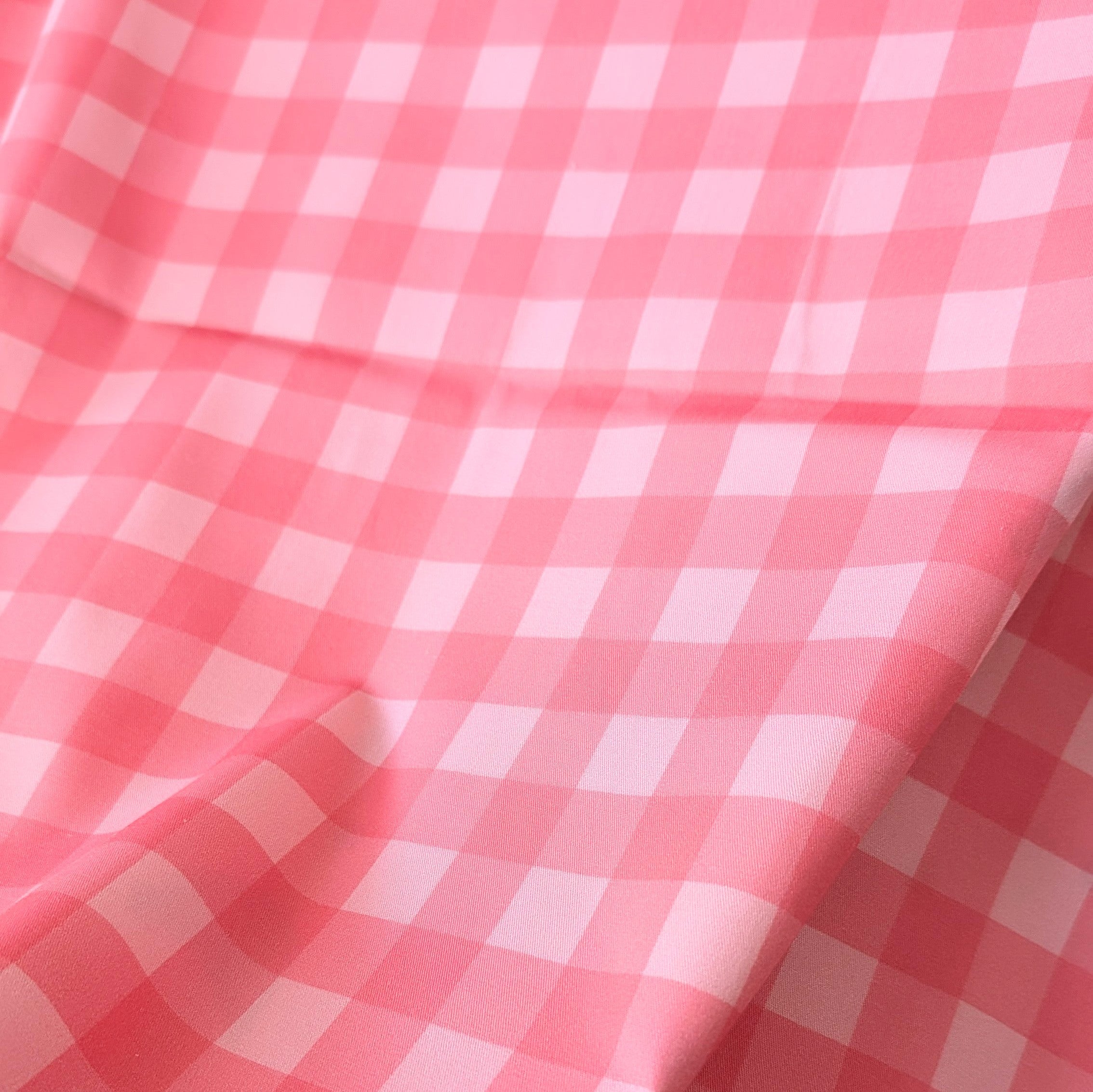 Sugar Melon Gingham | Fabric by the Metre