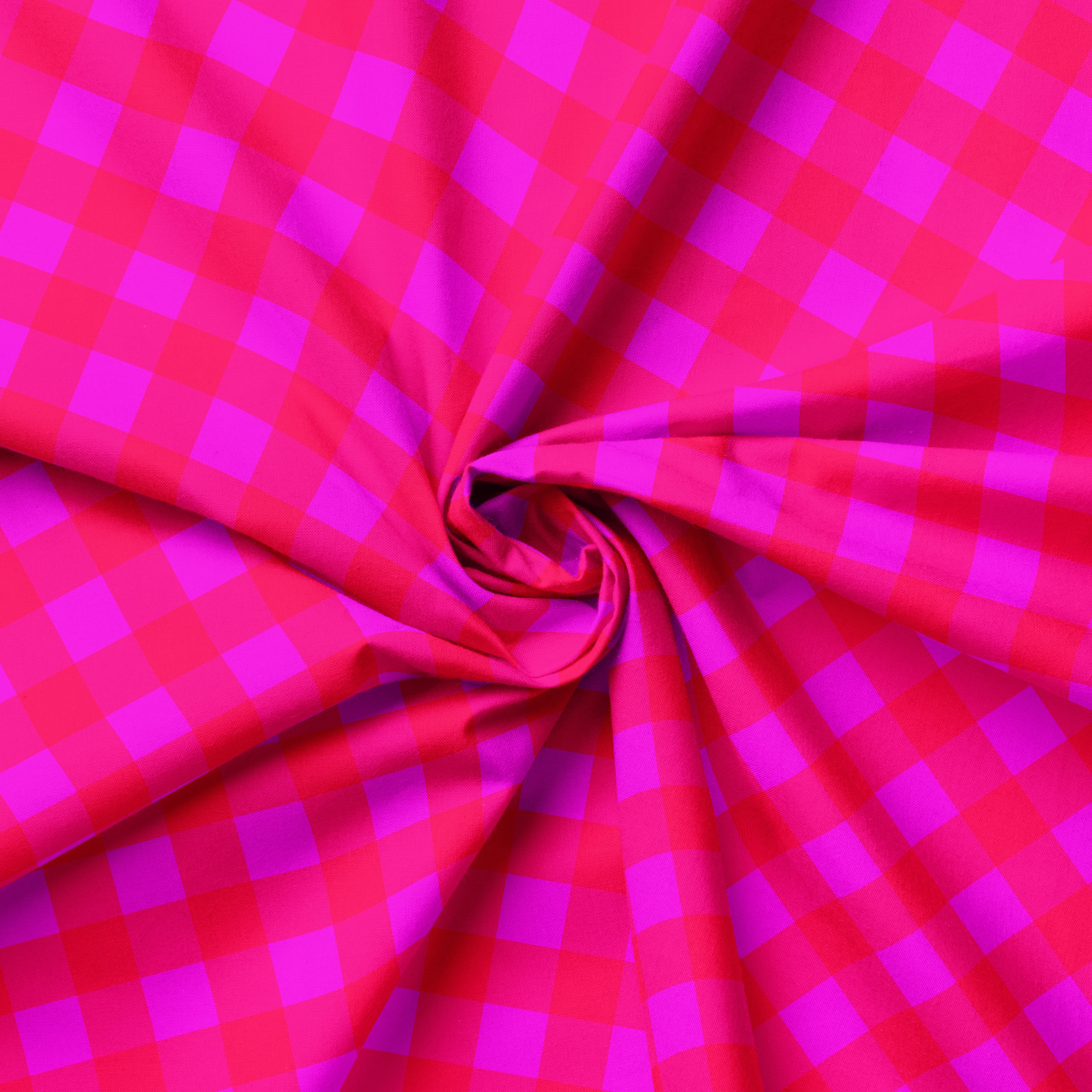 Rosehip Gingham | Fabric by the Metre