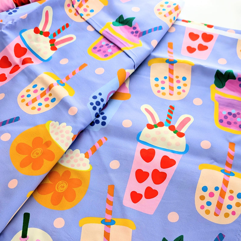 Boba Brilliance Lavender | Poplin | Ready-To-Ship