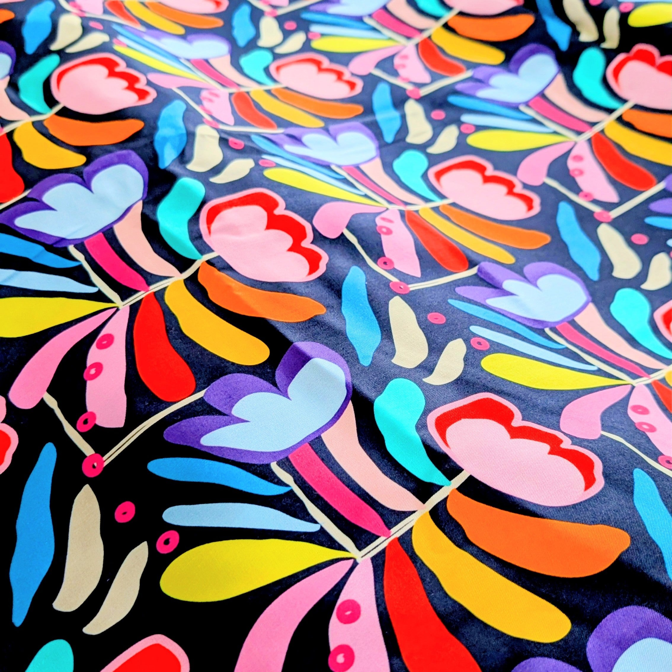 Pulsar Rainbow | Fabric by the Metre