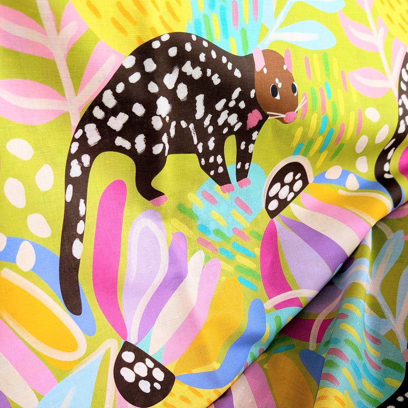 Spotted Quoll | Linen Cotton | Ready-To-Ship